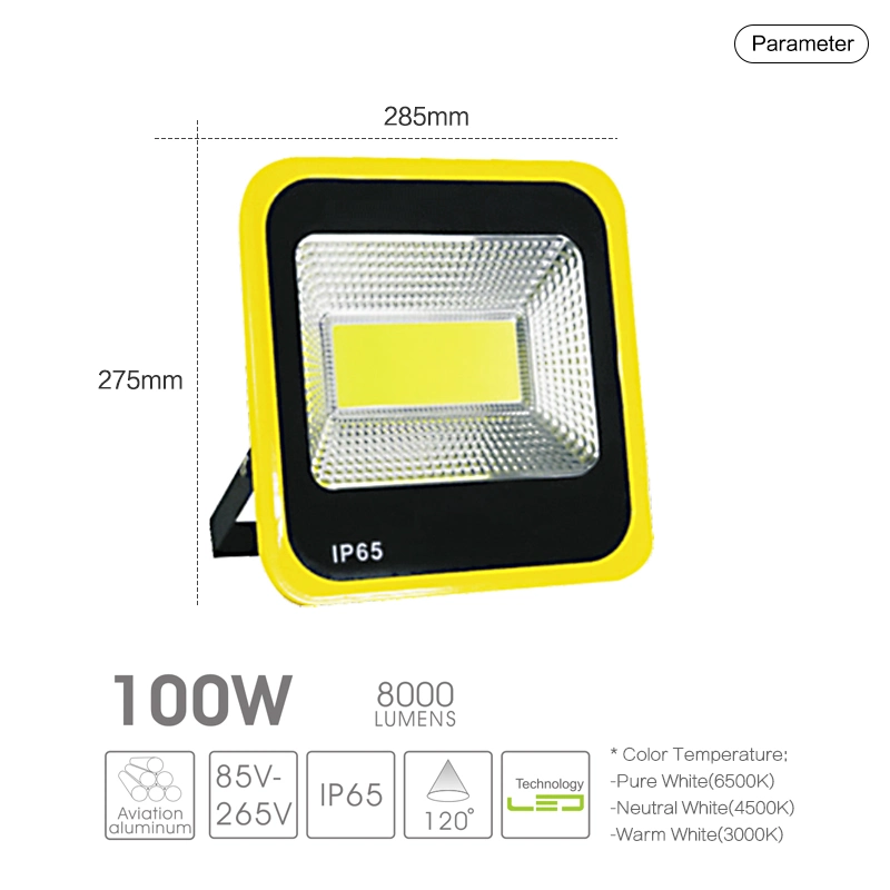 High Lumen Outdoor 100W Security LED Flood Light