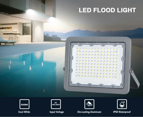 卸売 LED 投光器 10 ワット 20 ワット 30 ワット 50 ワット 100 ワット 150 ワット 200 ワット屋外照明高輝度防水 COB SMD 投光器